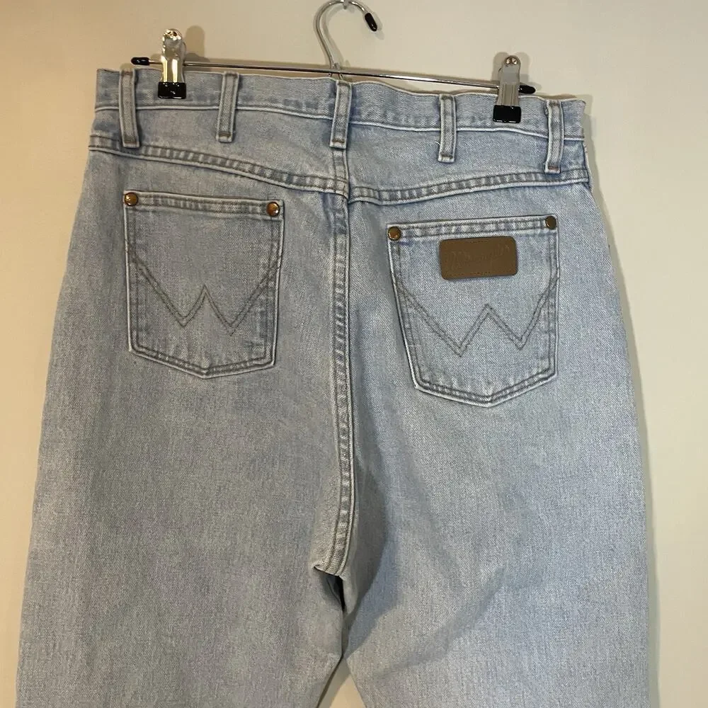 WRANGLER Jeans Women's Sz 15 High Rise Slim Fit Cowboy Cut Classic 14MWZGH 34x32